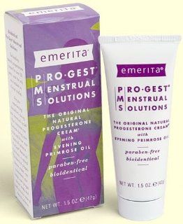 Emerita Pro Gest Menstrual Solutions 1.50 Ounces  Nutritional Supplements And Vitamins  Beauty