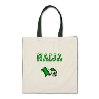 Naija flag of Nigeria soccer stars gifts Bags
