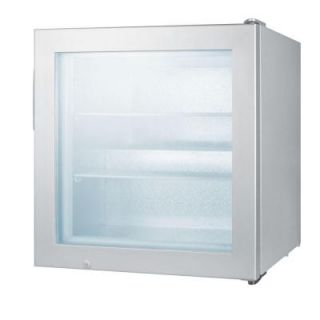 Summit Appliance 2.0 cu. ft. Upright Commercial Freezer in Gray SCFU386