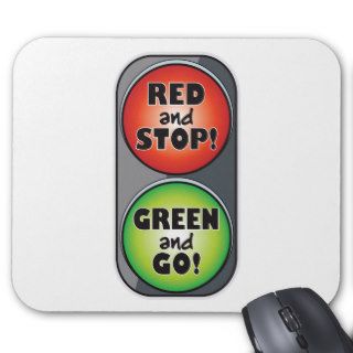 Red Light Green Light Mousepad