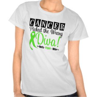 Cancer Picked The Wrong Diva Non Hodgkins Lymphoma T Shirt