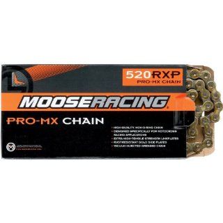 Moose Racing 520 RXP Pro MX Chain   110 Links , Chain Type 520, Chain Length 110, Color Natural, Chain Application Offroad XFM574 00 110 Automotive