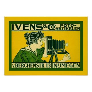 Ivens & Co. Foto Artikelen ~ Dutch Vintage Poster