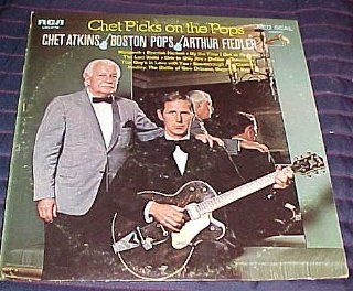 Chet Picks on the Pops by Chet Atkins, Boston Pops, Arthur Fiedler Album Vinyl Record Music