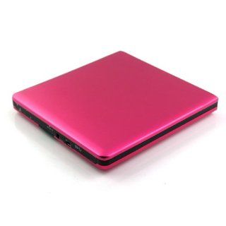 iClover Hot selling red Portable External Aluminum Blu Ray Combo DVD RW Writer USB 3.0 CT30 US Computers & Accessories