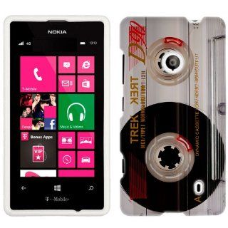 Nokia Lumia 521 Retro Dynamic Cassette Tape Phone Case Cover Cell Phones & Accessories