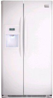 Frigidaire FGHC2335L 22.6 Cubic Foot Counter Depth Side by Side Refrigerator with Quick Ice and Quick, Pearl White Kitchen & Dining