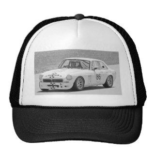 Black and white MG Mesh Hats
