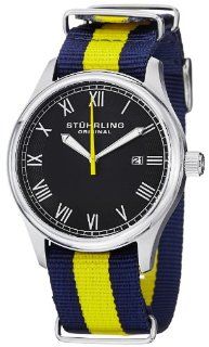 Stuhrling Original Unisex 522.03 "Gen X Liberty" Stainless Steel Watch with Canvass Band Watches