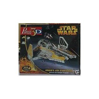 Puzz3D Star Wars Anakin's Jedi Starfighter (505 Pieces) Toys & Games