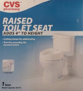 CVS Raised Toilet Seat Health & Personal Care
