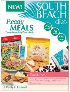 South Beach Diet Ready Meals Tuna Lunch (2 Pack)  Tuna Seafood  Grocery & Gourmet Food