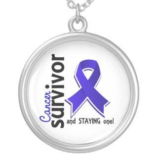 Colon Cancer Survivor 19 Custom Jewelry