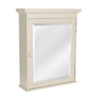 Foremost Cottage 23 5/8 in. W x 29 in. H Surface Mount Medicine Cabinet in Antique White CTAC2429