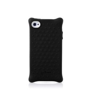 Generic Silicon Case Bone Shape 3D with Crashworthy Bubble and HOME Key Button Compatible for iPhone 4/4S Color Black Cell Phones & Accessories
