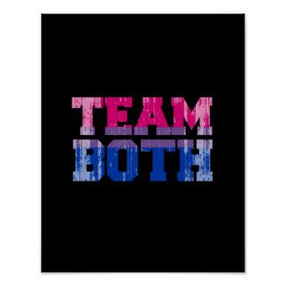 Team Both distressed.png Print