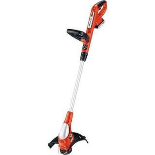 BLACK & DECKER 20 Volt MAx 12 in. Straight Shaft Lithium ion Cordless Trimmer and Edger LST220