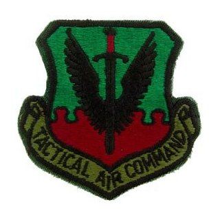 US Air Force Military Iron On Patch   AF Command Structure   Tactical Air Commad Logo Clothing