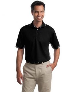 Port Authority K524 Dry Zone Colorblock Ottoman Polo at  Mens Clothing store