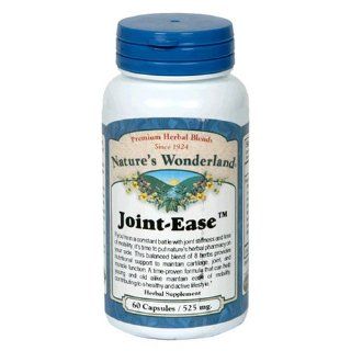 Nature's Wonderland Joint Ease Supplement Capsules, 525 mg, 60 Count Bottles (Pack of 2) Health & Personal Care