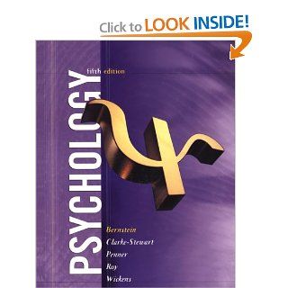 Psychology, Fifth Edition (9780395945032) Douglas Bernstein Books