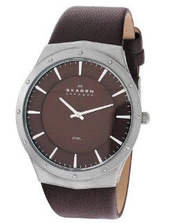 Skagen Men's 509XXLSLD Sports Casual in Steel & Leather Watch Watches