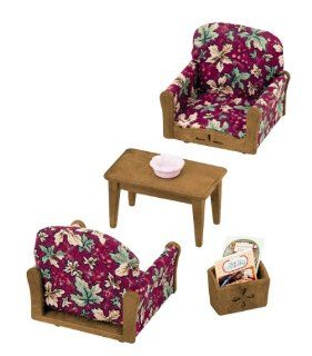 Epoch Sylvanian Families Sylvanian Family Living Room Arm Chair Sofa set KA 509 Toys & Games
