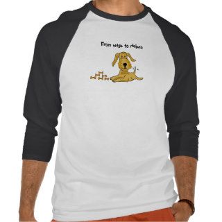 CF  wags to riches Dog Shirt
