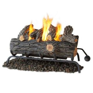 Real Flame 24 in. Oak Convert to Gel Fireplace Logs 2609 O