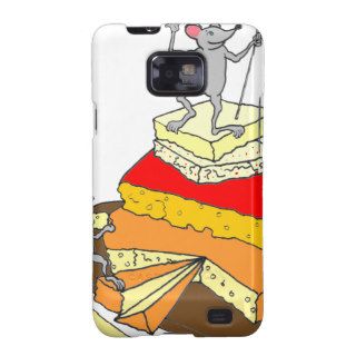 Over Achiever Cheese Lover Galaxy S2 Cover