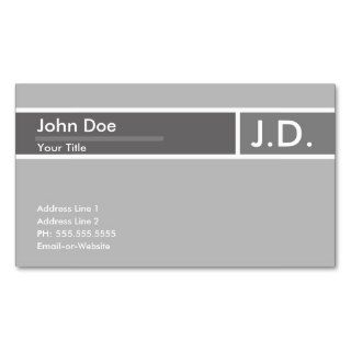 grey professional  business cards