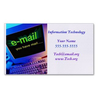 Information Technology Business Card