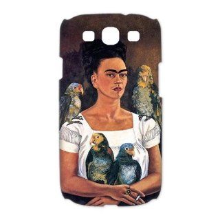Self portrait, Frida Kahlo Samsung Galaxy S3 I9300/I9308/I939 Case Frida Kahlo Galaxy S3 Hard Cover 3D Electronics