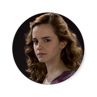 Hermione Granger 4 Round Stickers