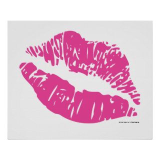 Barbie Lip Mark Posters