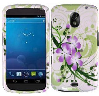 Green Lily Snap on Cell Phone Cover Faceplate / Executive Protector Case Cell Phones & Accessories
