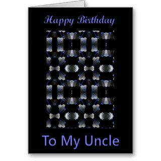 Happy Birthday To My Uncle Card