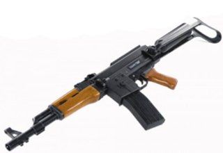 Rap4 T68 Splitfire AK47 Paintball Marker Gun   Wood/Black  Sports & Outdoors