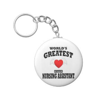 World's Greatest Nursing Assistant Keychain