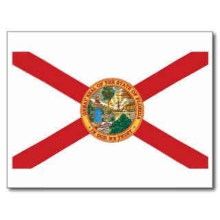 Florida State Flag Postcard