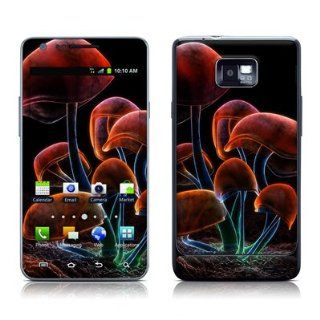 Fluorescence Rainbow Design Protective Skin Decal Sticker for Samsung Galaxy S II / Galaxy S 2 SGH i777 (AT&T) Cell Phone Cell Phones & Accessories