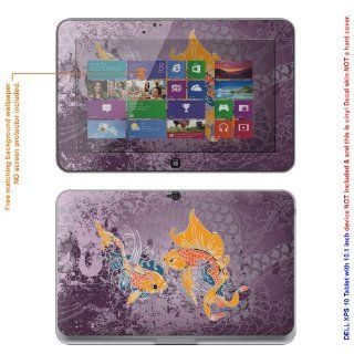 Decalrus   Protective Decal Skin skins Sticker for DELL XPS 10 Tablet with 10.1" screen (IMPORTANT Must view "IDENTIFY" image for correct model) case cover wrap XPS10tab 532 Computers & Accessories