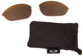 Oakley Half Jacket XLJ Polarized Rimless Sunglasses,16 533 Multi Frame/VR28 Black Lens,One Size Clothing