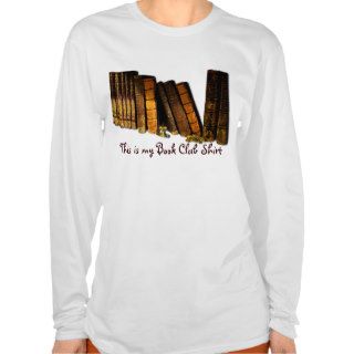 Book Lover Reading Group Old Book Design Shirts