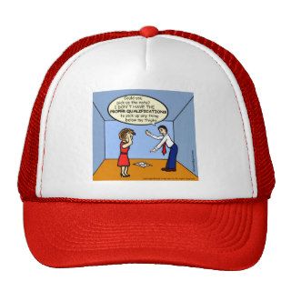 Proper Qualifications ~ hilarious funny comics Hats