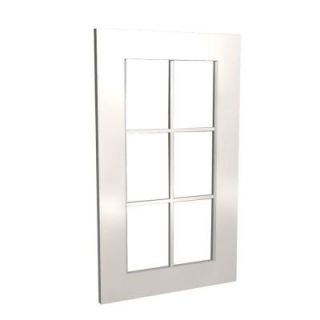 Home Decorators Collection 15x42x.75 in. Mullion Door in Newport Pacific White MD1542 NPW