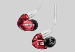SHURE SE535LTD J Triple High Definition MicroDriver Earphone with Detachable Cable Special Edition Red JAPAN Electronics