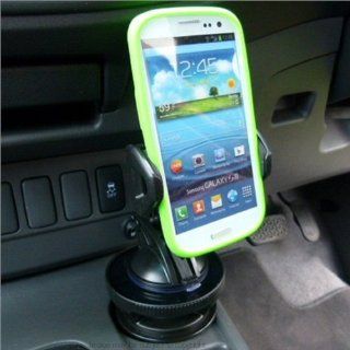 BLACK Cup Holder Base Car Mount for Samsung Galaxy S3 SCH i535 Verizon Cell Phones & Accessories