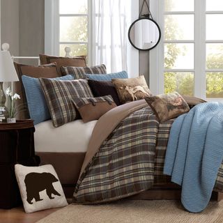 Woolrich Hadley Plaid 4 piece Comforter Set Comforter Sets