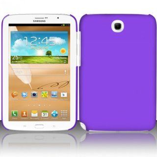 Importer520 Rubberized Snap On Hard Skin Protector Case Cover for For (AT&T) Samsung Galaxy Note 8.0   Purple RP Cell Phones & Accessories